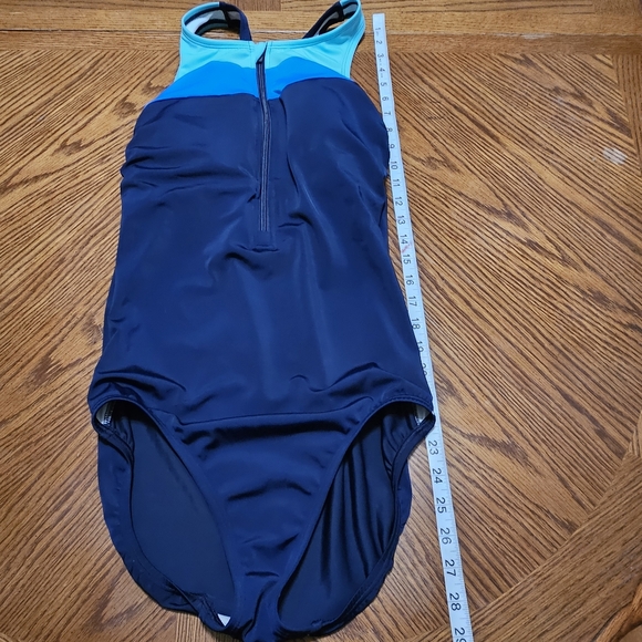 Lands End Sporty Racerback Swimsuit size 10 - Picture 6 of 6